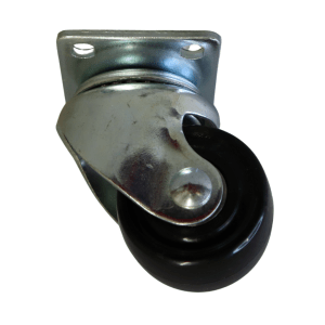 LB65B/P Swivel Plate Castor Low Barycentre, 65mm Heavy Duty Nylon Wheel.