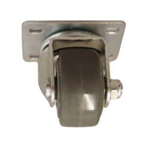 LP50B/P Swivel Plate Castor with 50mm thermoplastic rubber wheel, polypropylene rim.