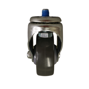 LP75B/H Bolt Hole Swivel Castor 75mm thermoplastic rubber wheel, polypropylene rim.