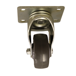 LP75B/P Swivel Plate Castor 75mm thermoplastic rubber wheel, polypropylene rim