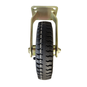 PC200B-F Pneumatic Swivel Plate Castor 200mm Wheel