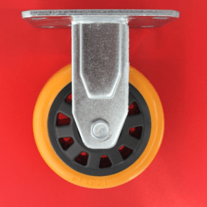 PU150B/F Fixed Castor 150mm Polyurethane Tread, Plastic Wheel